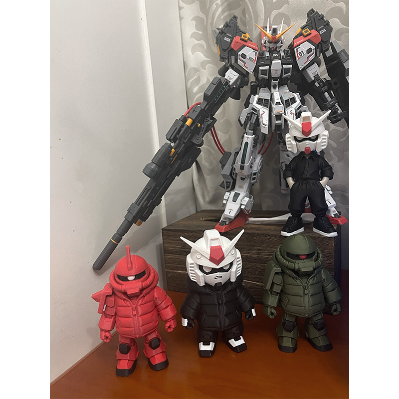 Yige Model Q Version Zaku Rx-0 - Bandai Gundam Hg review and price